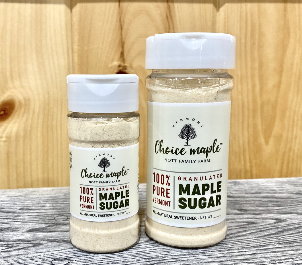 Organic Maple Sugar Jar, 6 Shaker Case