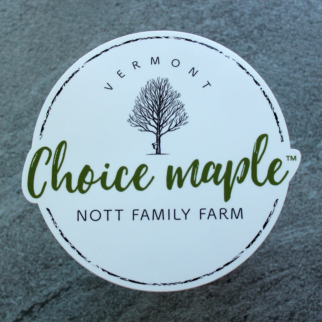 Choice Maple Sticker