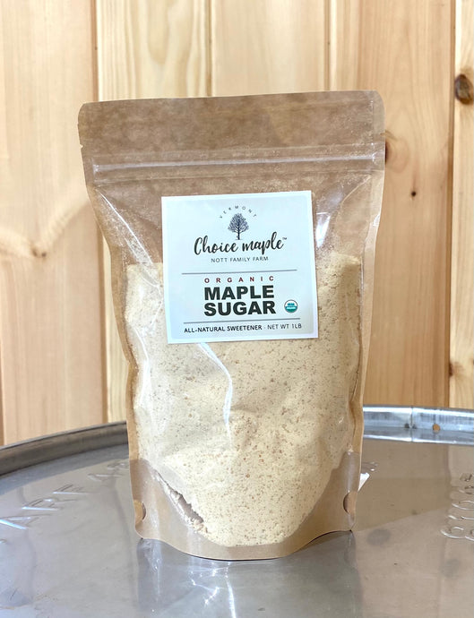 Organic Maple Sugar -  1 lb