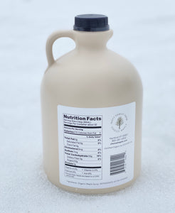 Organic Maple Syrup, 2 Half Gallon Case