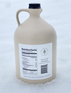 Organic Maple Syrup, 4 One Gallon Case